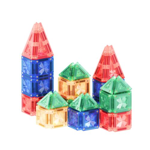 Magnetische tegels | Mini tiles | Intense | Cleverclixx | 28 stuks - Afbeelding 4