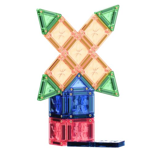 Magnetische tegels | Mini tiles | Pastel | Cleverclixx | 28 stuks - Afbeelding 3