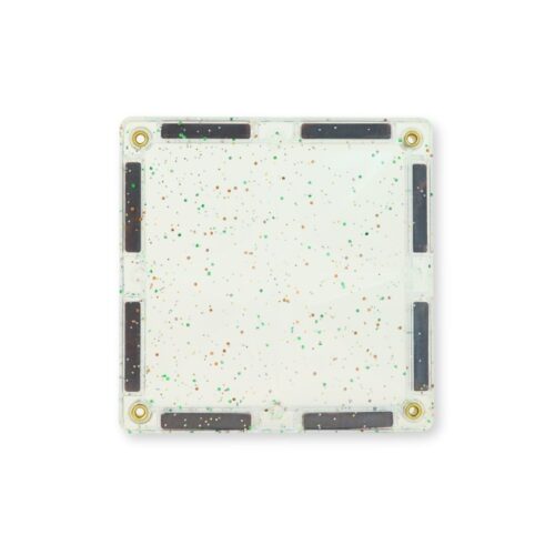 Magnetische tegels | Glitter tiles | Transparant & pink | Cleverclixx | 16 stuks - Afbeelding 3